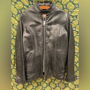 Excelled Leather Biker Jacket